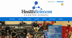 Desktop Screenshot of healthsciencescharterschool.org